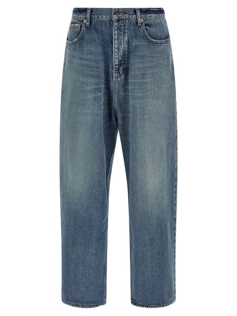 Balenciaga Distressed Baggy Jeans