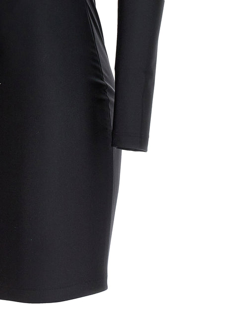 Balenciaga Cut-out One Shoulder Dress