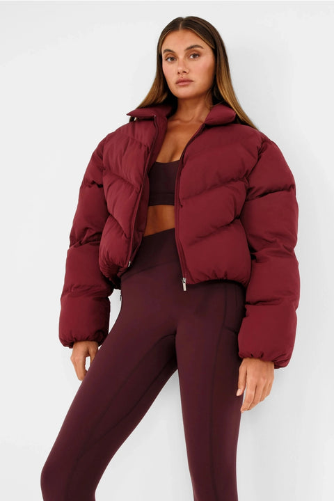 Cropped Puffer Jacket