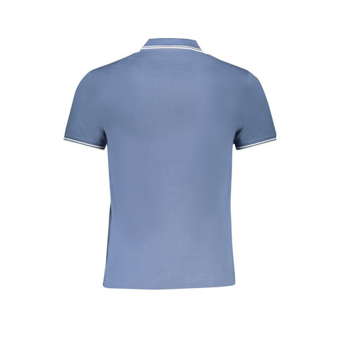 Harmont & Blaine Blue Cotton Men's Polo Shirt