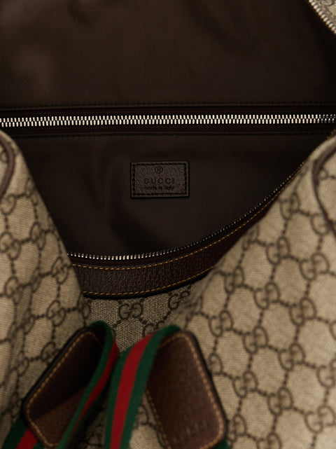 Gucci Gg Supreme Large Travel Bag
