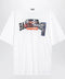 Balenciaga Bumper Stickers medium-fit cotton T-shirt in white