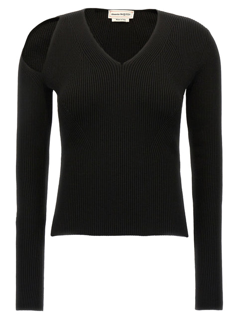 Alexander McQueen Cut-out Sweater