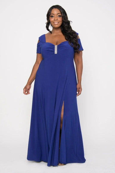 R&M Richards 1367W Long Plus Size Formal Evening Dress – Urbanheer