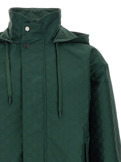 Gucci Reversible Ripstop Cotton Jacket