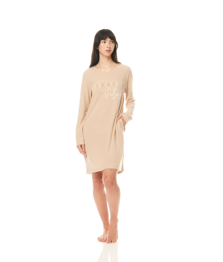 Dida Weekend Vibes Nightdress-Nightdress-Gingerlilly-S-Urbanheer