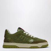 GUCCI Re-Web Sneakers in green GG fabric