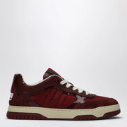 GUCCI Re-Web Sneakers in burgundy GG fabric