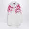 GUCCI White shirt with fuchsia print