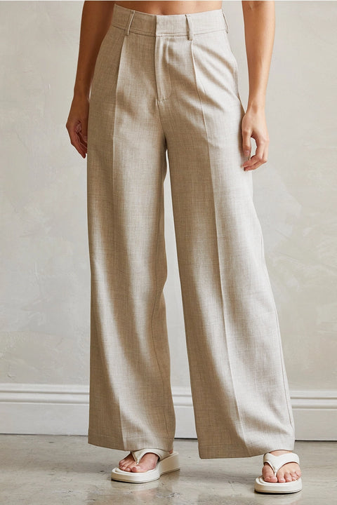 Luna Pleat Front Trouser