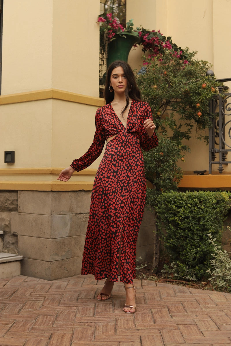 Paula Satin Dress-Clothing - Women-Cayro Woman-XS-Urbanheer