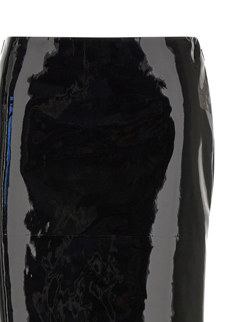 Ferragamo Patent Skirt