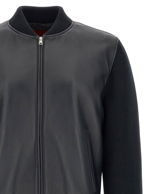 Gucci Bomber Jacket With Tassel And Sweater