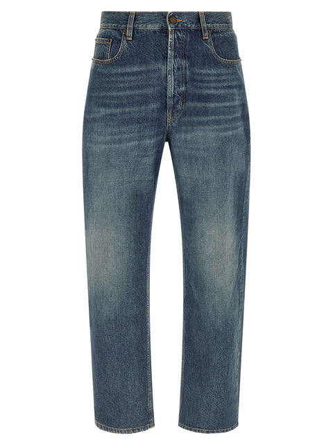 Saint Laurent Straight Leg Jeans
