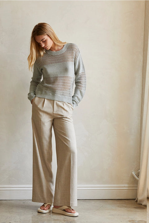 Luna Pleat Front Trouser