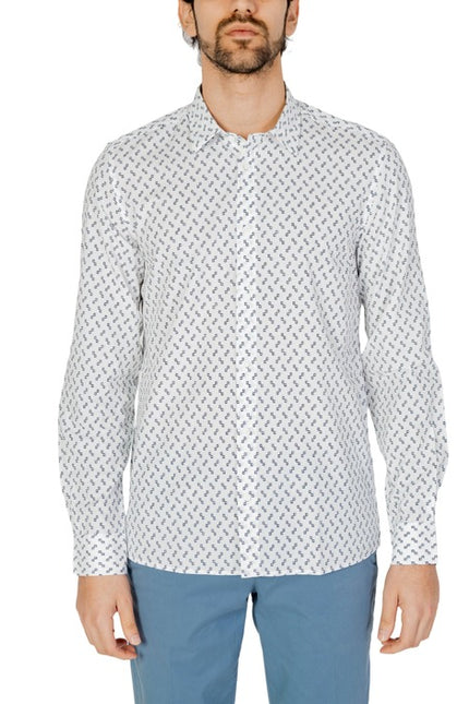 Antony Morato Men Shirt-Clothing Shirts-Antony Morato-white-44-Urbanheer