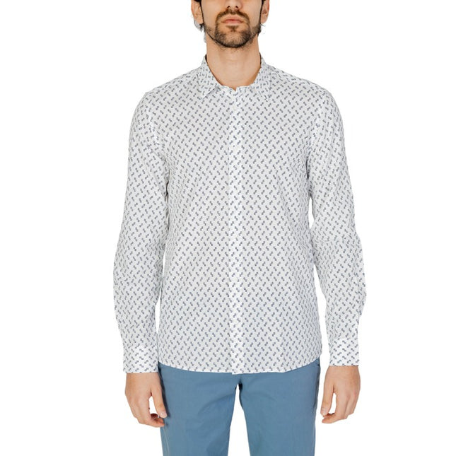 Antony Morato Men Shirt-Clothing Shirts-Antony Morato-white-44-Urbanheer