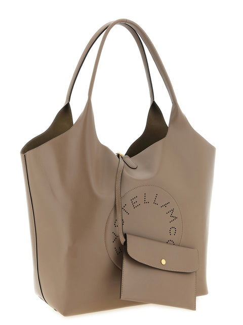 Stella Mccartney Logo Reversible Shopping Bag