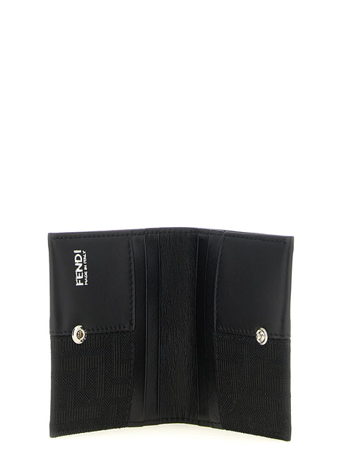 Fendi Ff Jacquard Cardholder