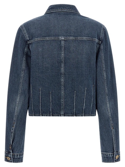 7 For All Mankind Darted Shrunken Jacket