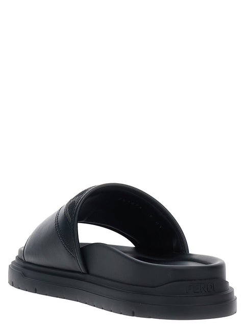Fendi Diagonal Sandals