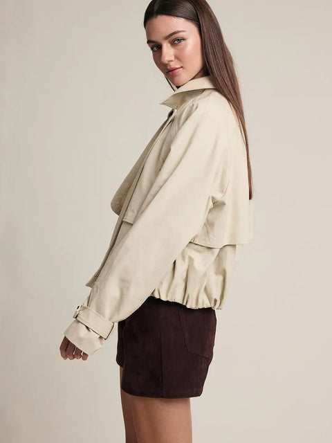 Modern Cape Short Jacket