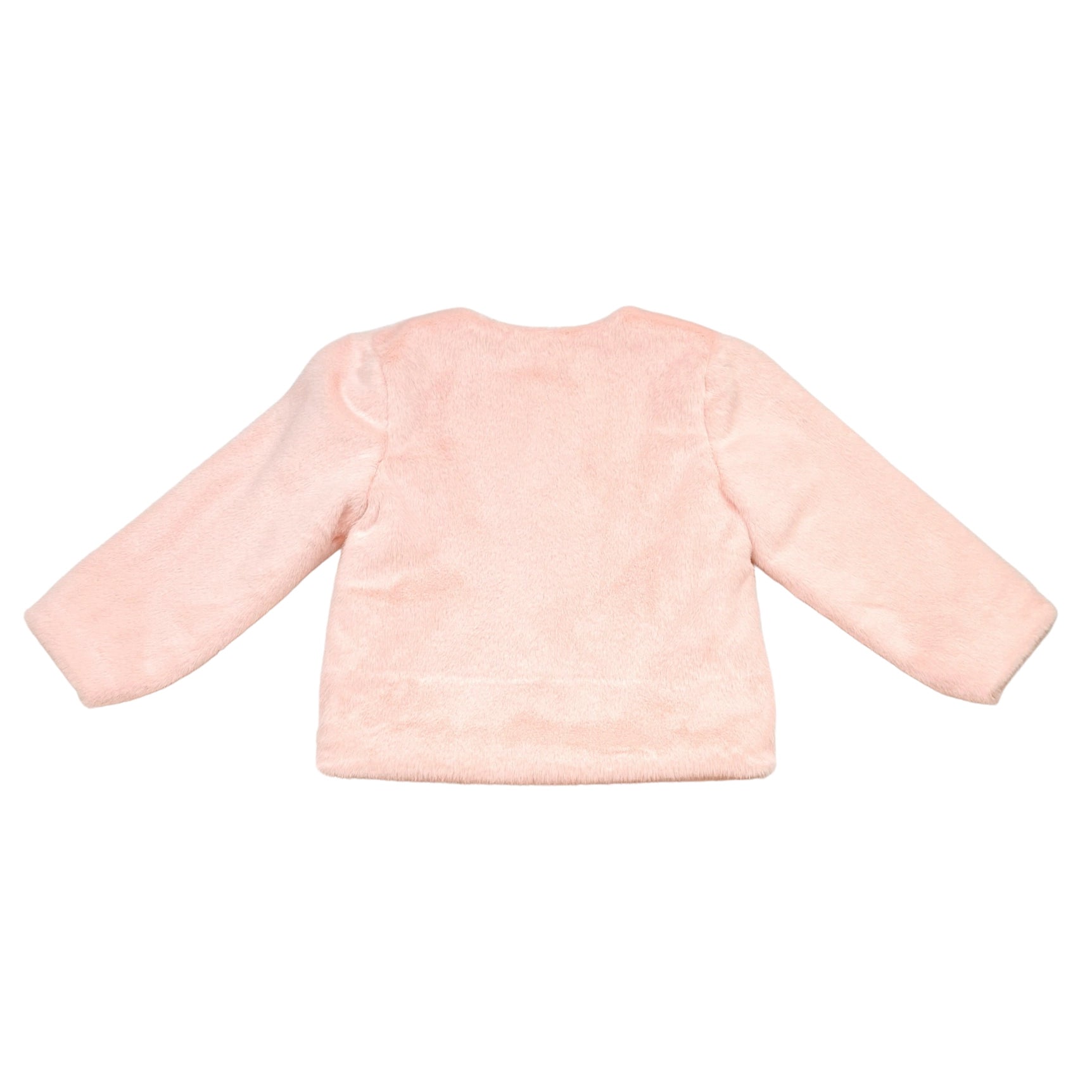 Embellished Trim Furry Jacket-doe a dear-2T-Urbanheer