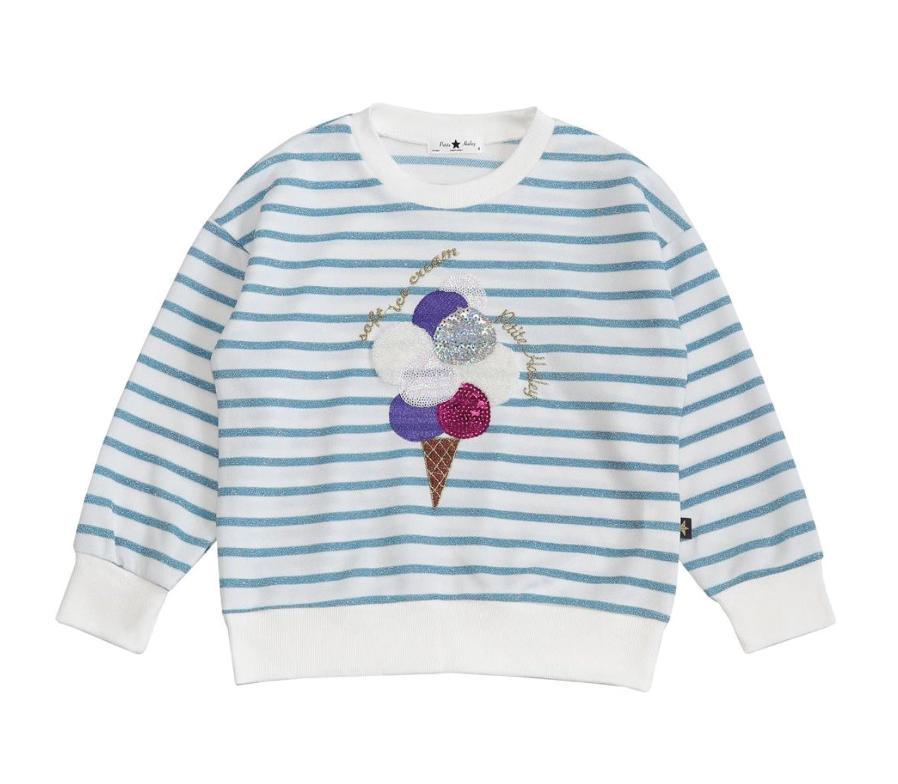 Ice Cream Sweatshirt-PATITE HAILEY-6M-Urbanheer