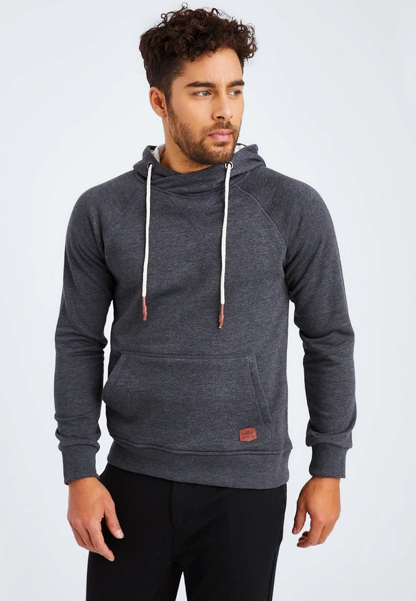 Men'S Hoodie Hood Anthracite-Hoodie-Leif Nelson GmbH-S-Urbanheer