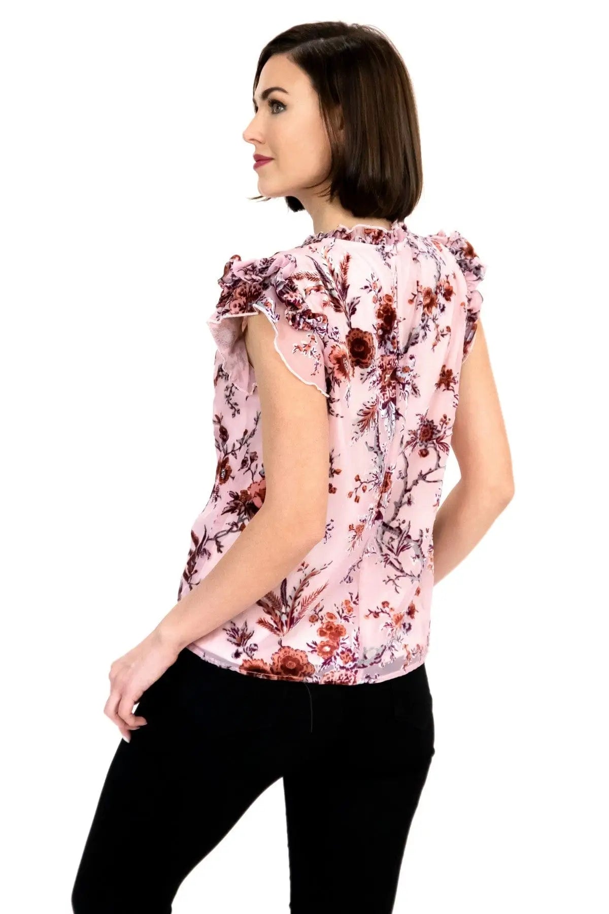Vixen Top - Vineyard Bloom Pink-Clothing - Women-Eva Franco-XXS-Urbanheer