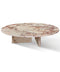 Luxury Pink Natural Marble Coffee Table