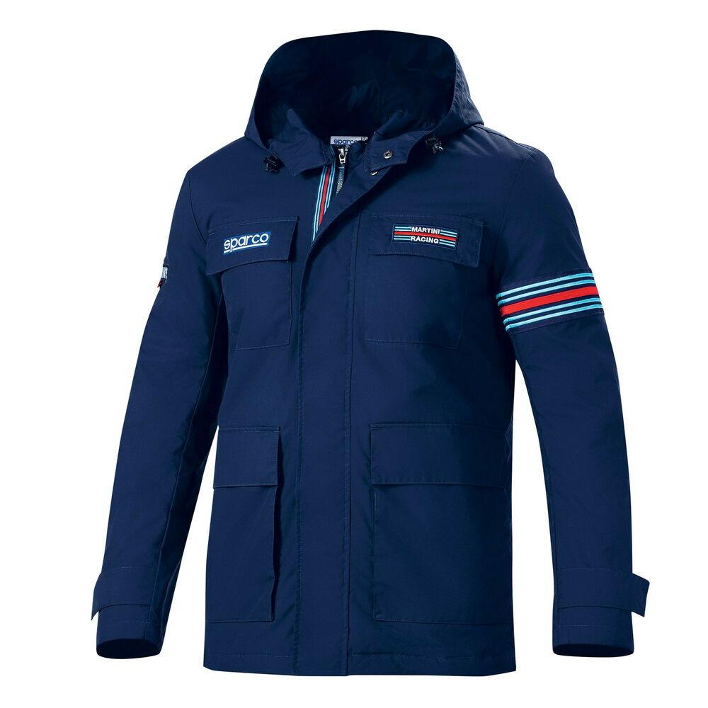 Jacket Sparco Martini Racing Navy Blue S-Car and motorbike, Products for enthusiasts-Sparco-Urbanheer
