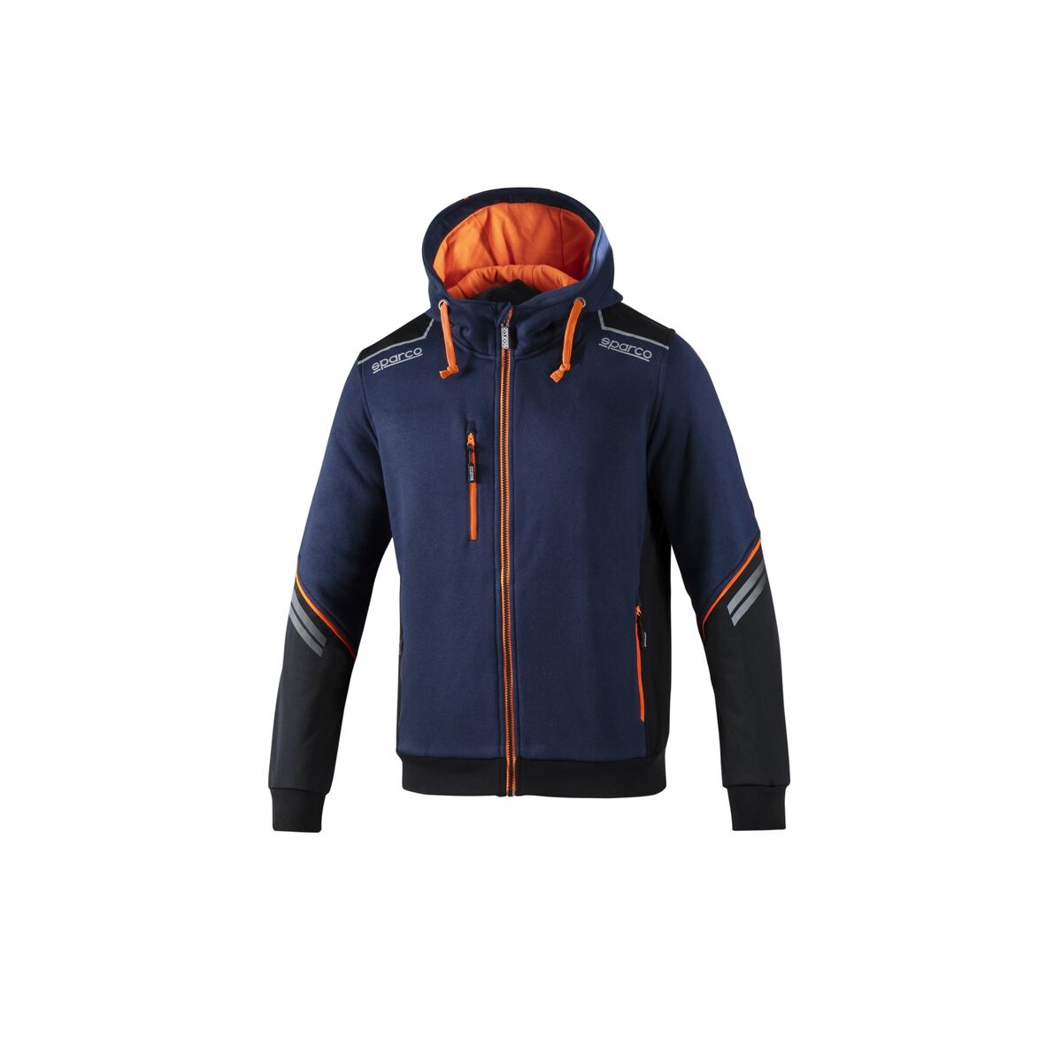 Men’s Hoodie Sparco S02414BMAF2M Blue Navy Blue (M)-Clothing, Specialist clothing-Sparco-Urbanheer