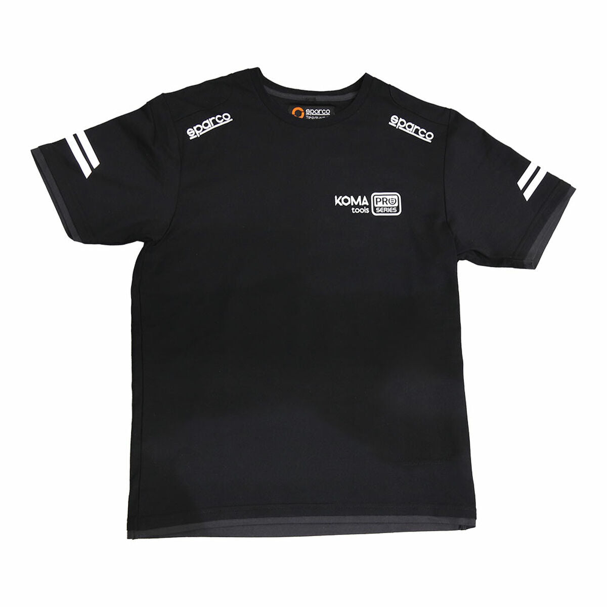 Unisex Short Sleeve T-Shirt Sparco Koma Tools 02416nrgs-Clothing, Specialist clothing-Sparco-Urbanheer