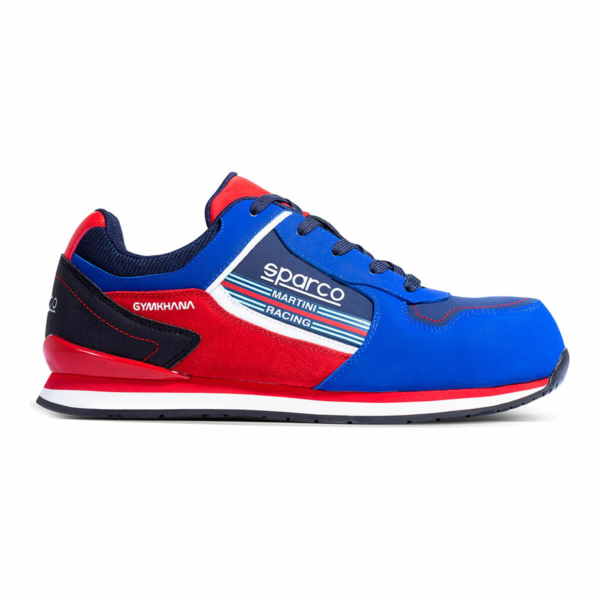 Safety shoes Sparco Ndis Scarpa Gymkhana Martini Racing S3 ESD Blue Red-Shoes and accessories, Shoes-Sparco-Urbanheer
