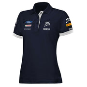 Short Sleeve Polo Shirt Sparco S013007MSBM1S Navy Blue Lady S-Car and motorbike, Products for enthusiasts-Sparco-Urbanheer