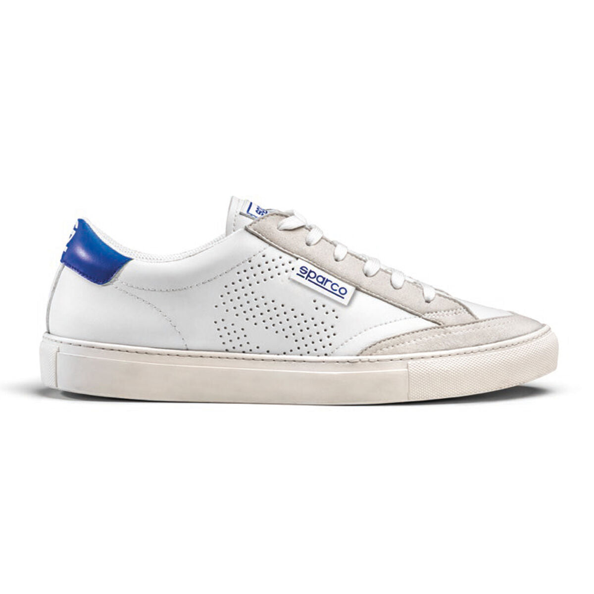 Men’s Casual Trainers Sparco S-Time Blue White-Shoes and accessories, Shoes-Sparco-Urbanheer