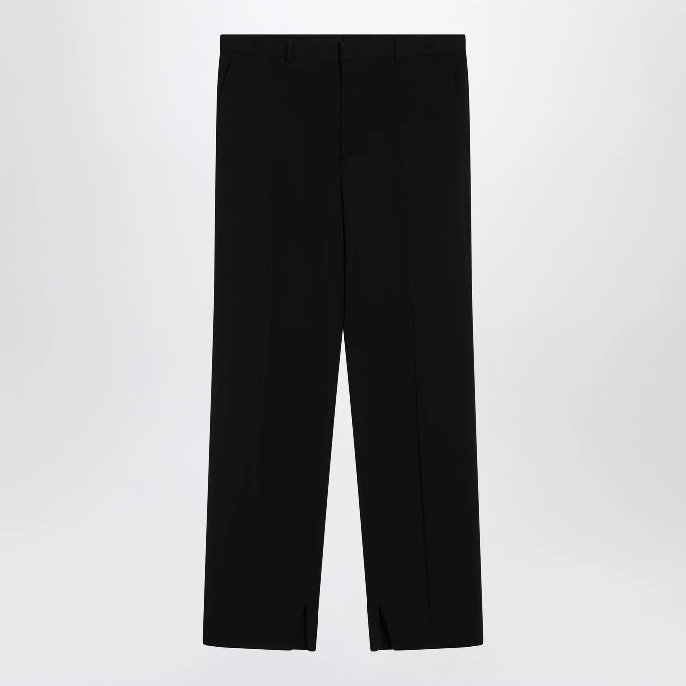 GUCCI Black double-breasted wool suit