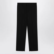 GUCCI Black double-breasted wool suit