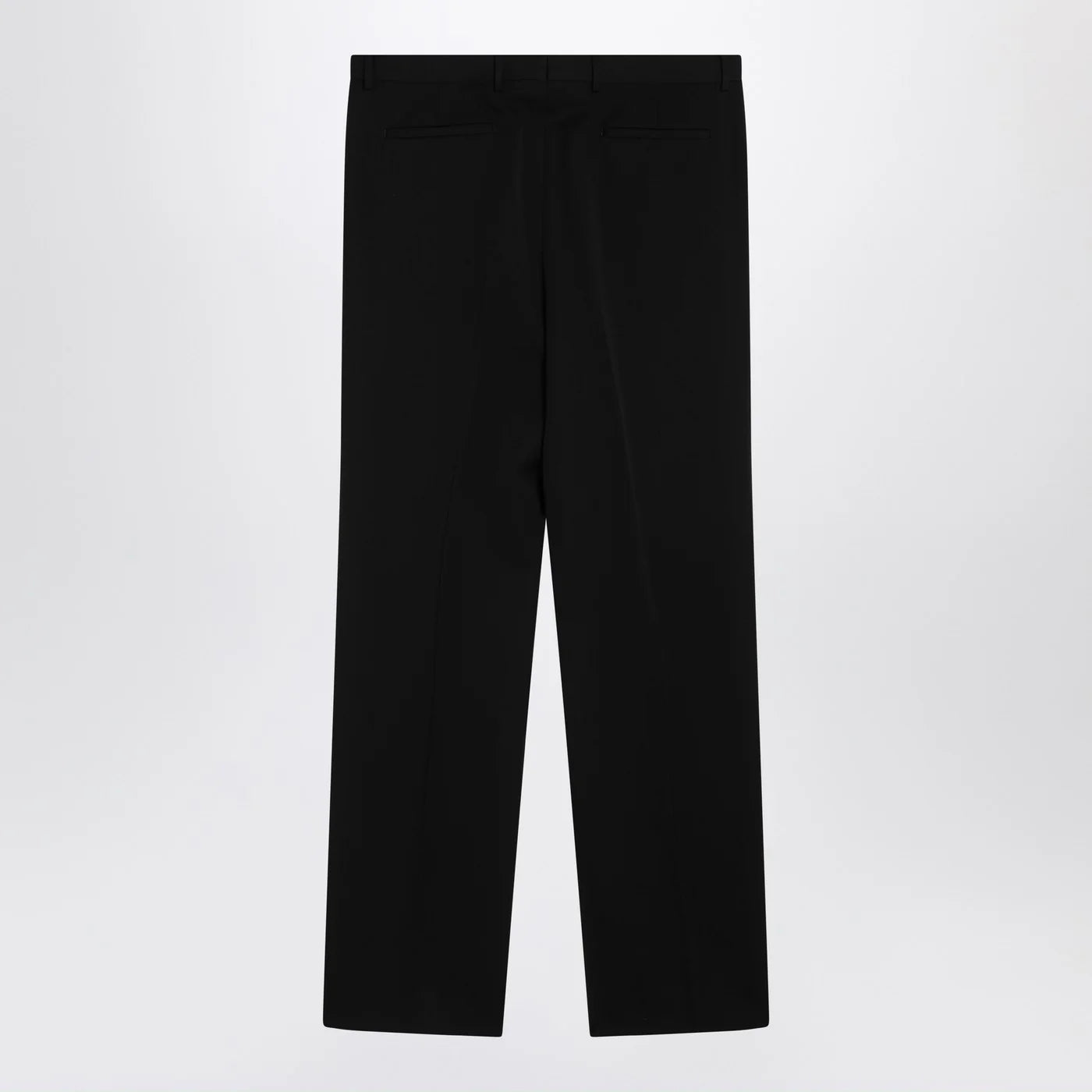 GUCCI Black double-breasted wool suit