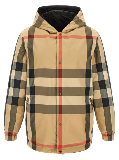 Burberry Elmhurst Hooded Reversible Jacket