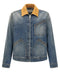 Alexander McQueen Suede Denim Jacket