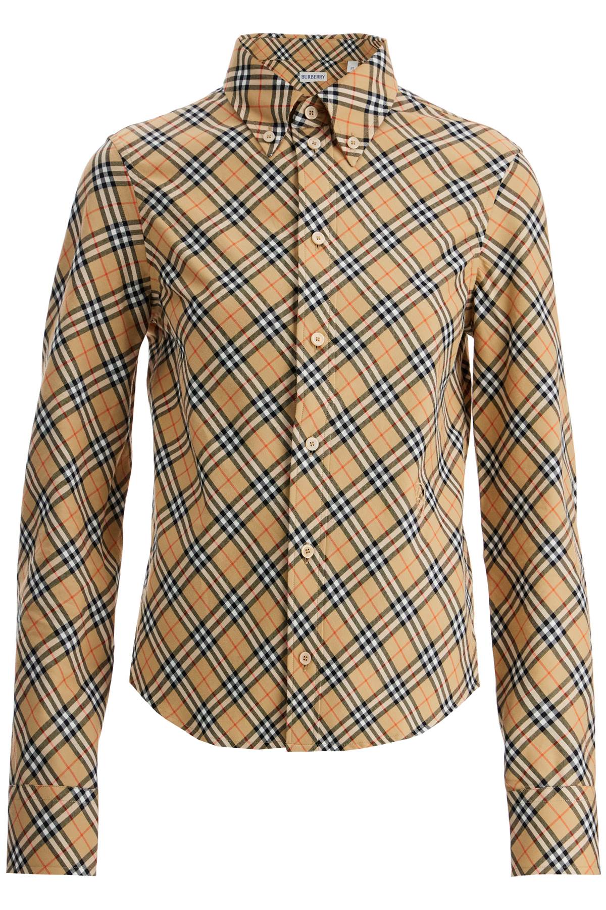Burberry ered shirt with button-down-Topwear-Burberry-4-Urbanheer