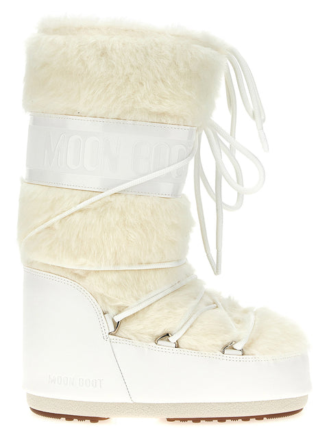Moon Boot Icon Faux Fur Boots