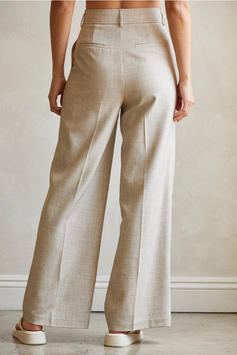 Luna Pleat Front Trouser
