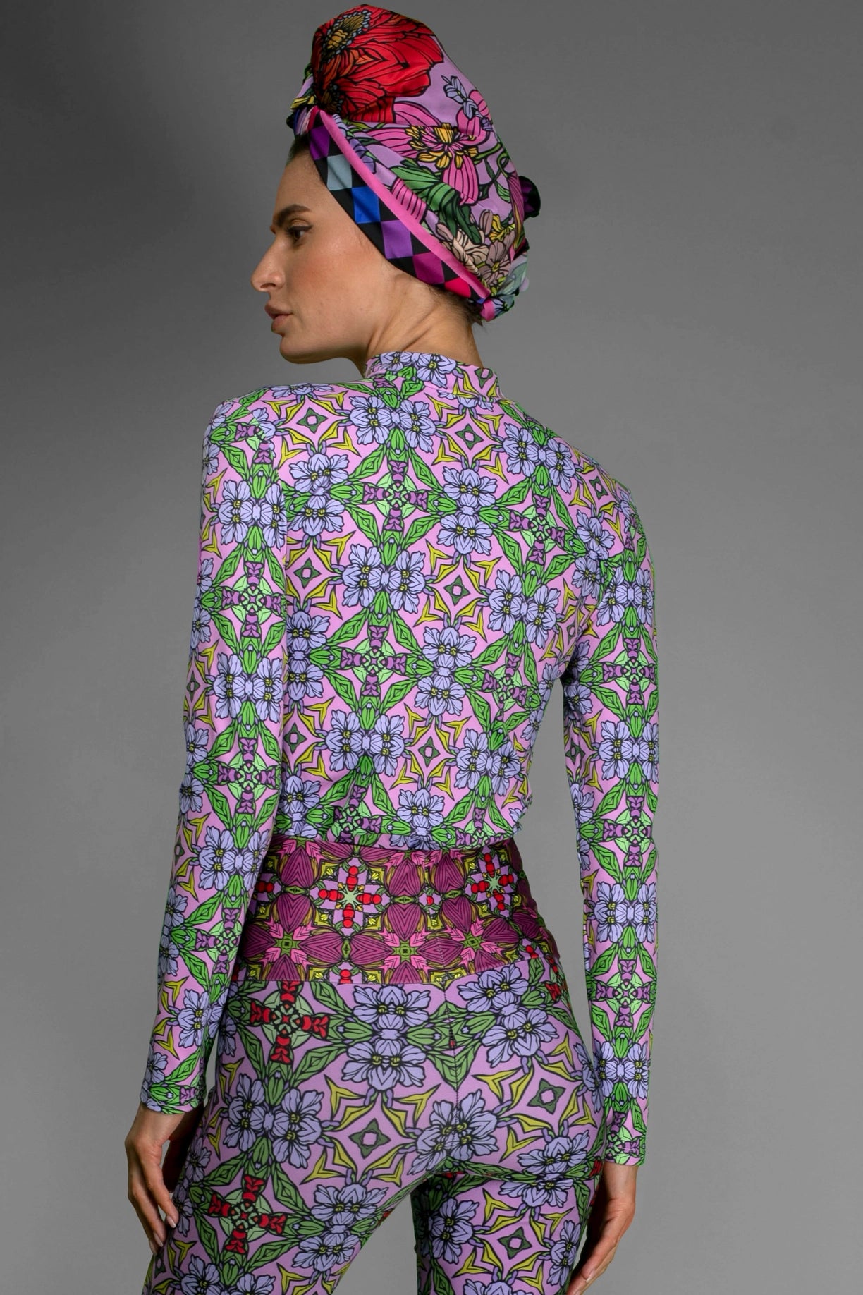 Long Soft Stretchy Stylish Deco Purple Slim Fit Turtleneck-Nuvula-XS-Urbanheer