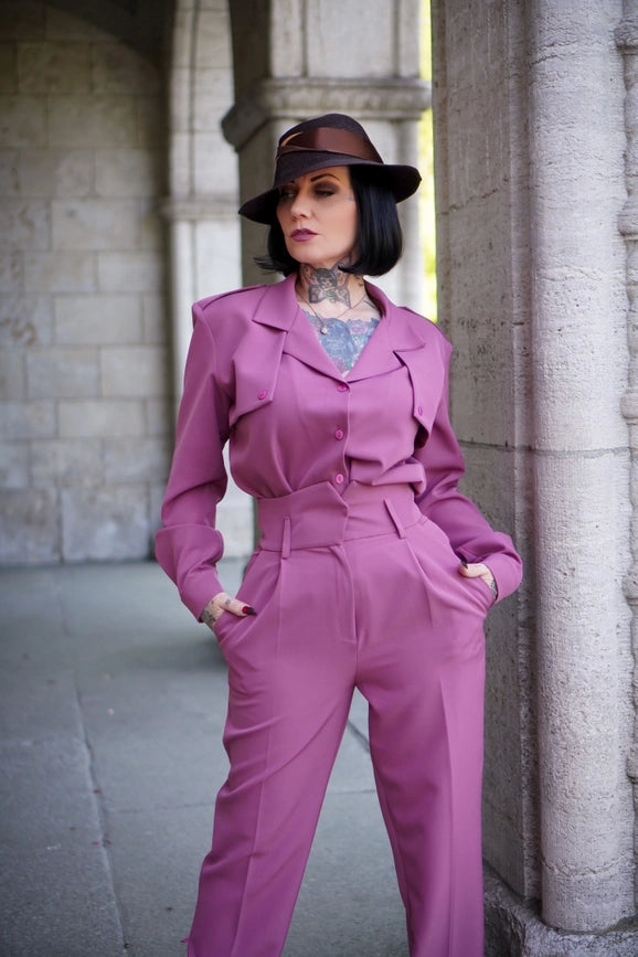 80's Old Pink Shirt-Shirts-Pivoine Signature-S-Urbanheer