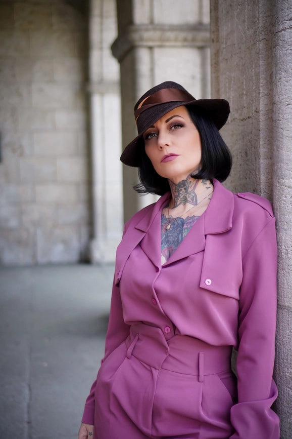 80's Old Pink Shirt-Shirts-Pivoine Signature-S-Urbanheer