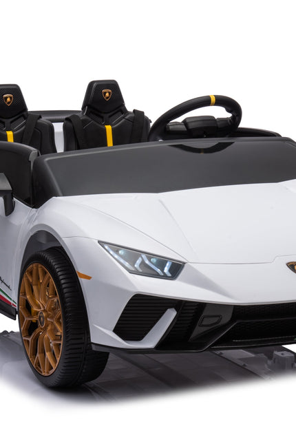 24V Lamborghini Huracan 2 Seater Kids' Electric Ride-On-Ride On Cars-Freddo Toys-Urbanheer