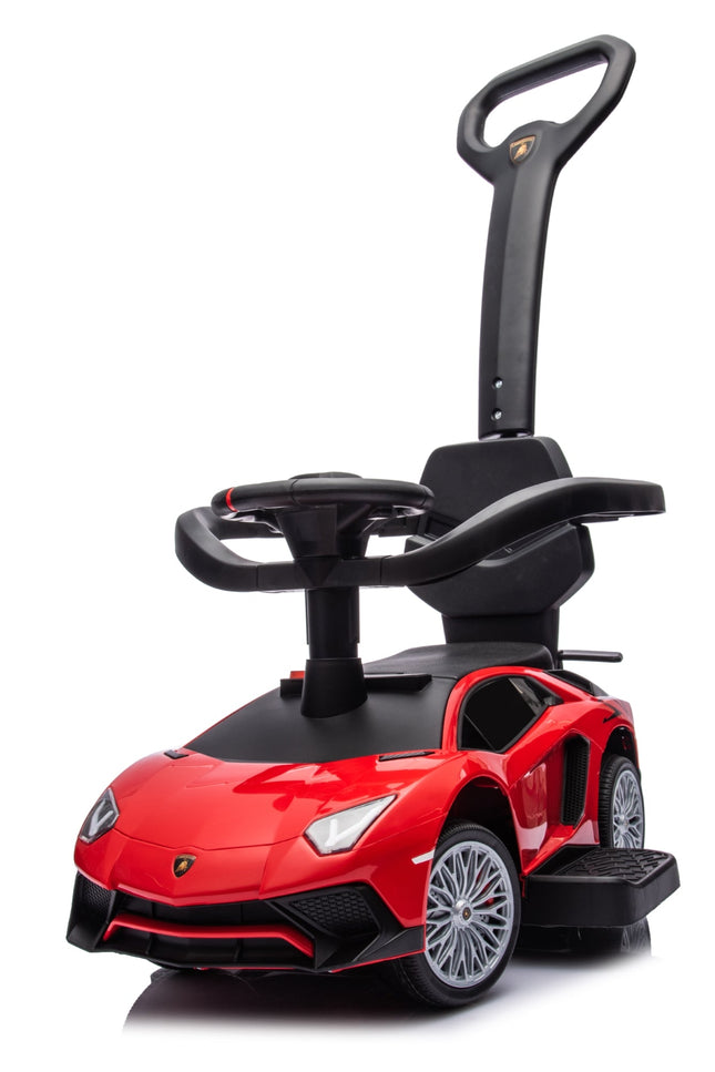 Lamborghini 3-In-1 Kids Push Ride On Toy Car
